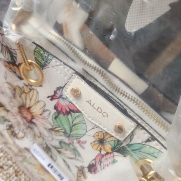 Aldo Myrtella Saffiano Satchel Bag New With Tags. - Picture 8 of 14